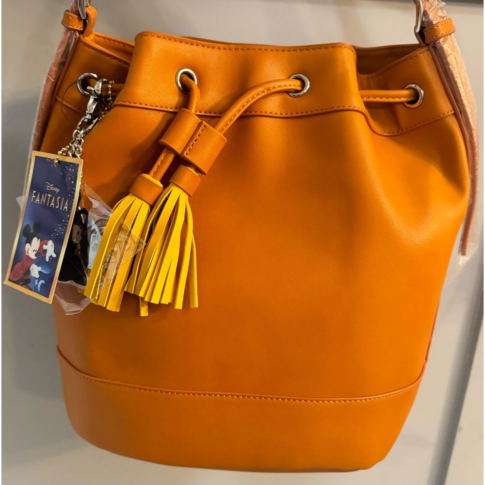 NWT Disney Fantasía Magic Broom Bucket Bag by Cakeworthy Charms
